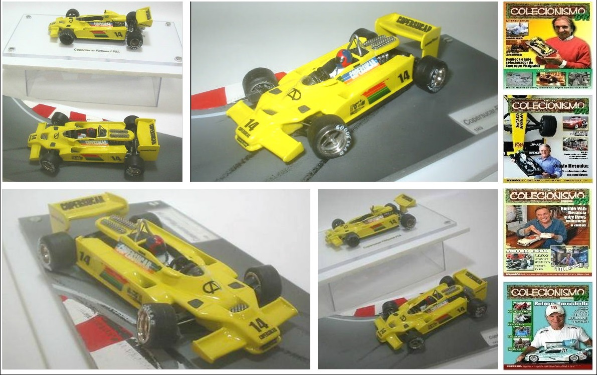 VOLAREBRASIL 1/43 F1 COPERSUCAR FITTIPALDI F5A BRANDS HATCH 78